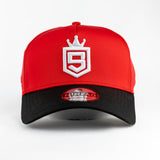 Shred Cartel Elite Series 1 Snapback in Red & black