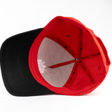 Shred Cartel Elite Series 1 Snapback in Red & black