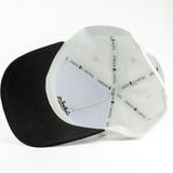 Shred Cartel Elite Series 1 Snapback in White & Black