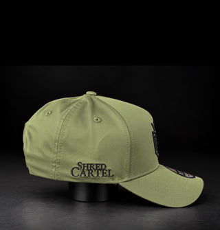 Shred Cartel Elite Series 1 Snapback in Olive Green