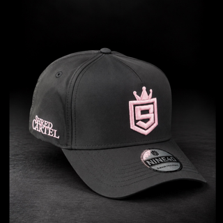 Shred Cartel Elite Series 1 Snapback in Black and Pink
