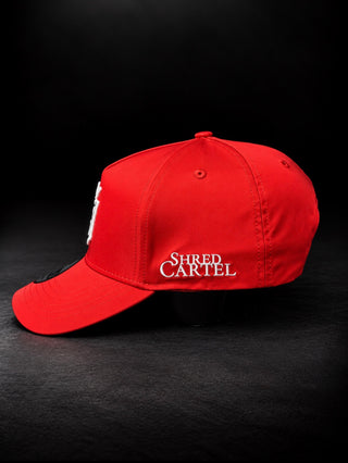 Shred Cartel Elite Series 1 Snapback in bloodred