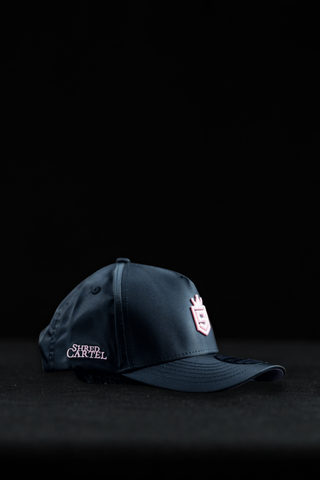 Shred Cartel Kids Snapback Cap – Black & Pink