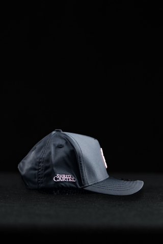 Shred Cartel Kids Snapback Cap – Black & Pink