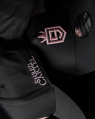 Shred Cartel Elite Series 1 Snapback in Black and Pink