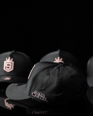 Shred Cartel Elite Series 1 Snapback in Black and Pink