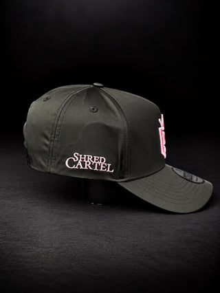 Shred Cartel Elite Series 1 Snapback in Black and Pink