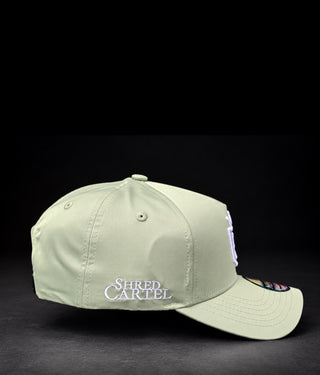 Shred Cartel Elite Snapback Cap – Mint Sage