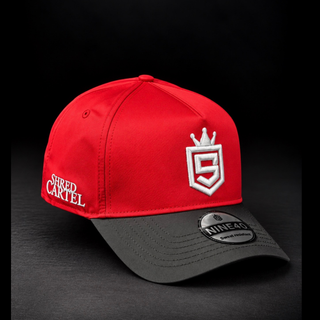 Shred Cartel Elite Series 1 Snapback in Red & black