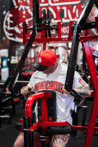 Shred Cartel Elite Series 1 Snapback in Red & black
