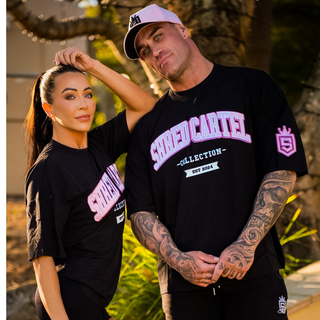 Unisex oversize T-shirts - Black