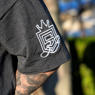 Unisex oversize T-shirts - charcoal