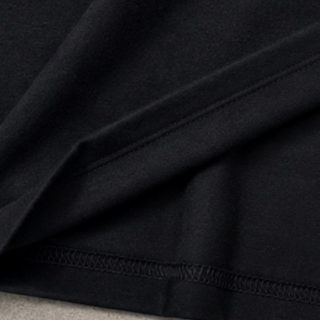 Black & Silver Unisex Oversized T-Shirt