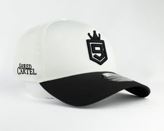 Shred Cartel Elite Series 1 Snapback in White & Black