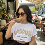 Shred Cartel Oversized Crop Top – White
