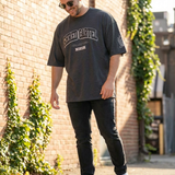 Unisex oversize T-shirts - charcoal