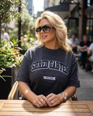 Unisex oversize T-shirts - charcoal