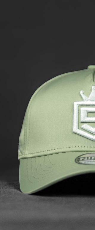 Shred Cartel Elite Snapback Cap – Mint Sage