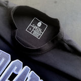 Black & Silver Unisex Oversized T-Shirt