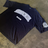 Black & Silver Unisex Oversized T-Shirt