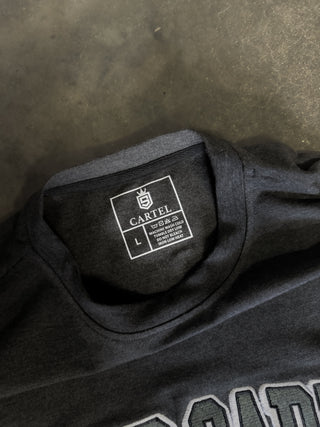 Unisex oversize T-shirts - charcoal