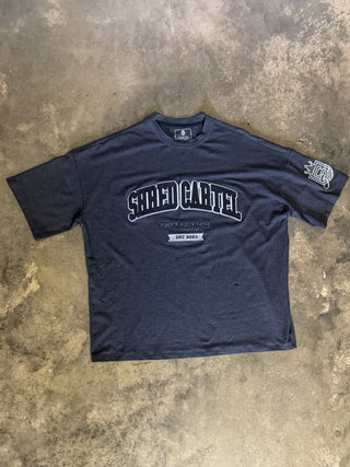 Unisex oversize T-shirts - charcoal