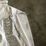 Shred Cartel Oversized Crop Top – White