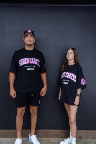 Unisex oversize T-shirts - Black