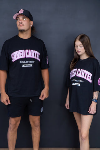 Unisex oversize T-shirts - Black