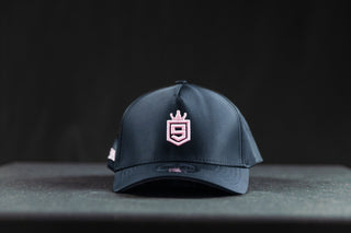 Shred Cartel Kids Snapback Cap – Black & Pink