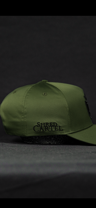 Shred Cartel Elite Series 1 Snapback in Olive Green