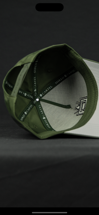 Shred Cartel Elite Series 1 Snapback in Olive Green