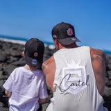 Shred Cartel Kids Snapback Cap – Black & Pink