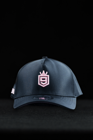 Shred Cartel Kids Snapback Cap – Black & Pink