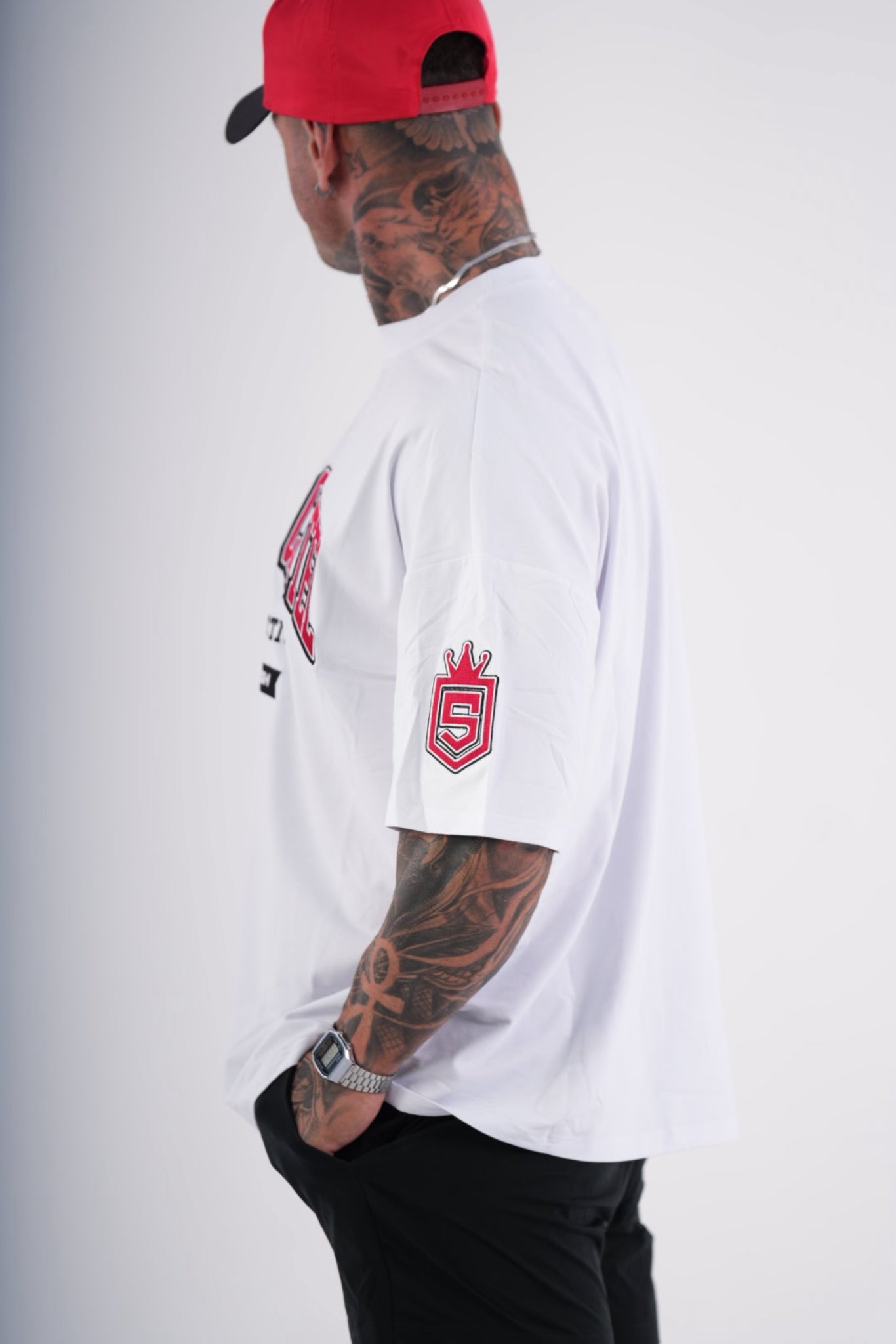 Unisex oversize T-shirts - White